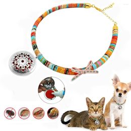 Dog Collars Adjustable Collar Anti Flea Tick Repel Lice Mite Mosquitoe Pet Necklace Neck Strap Practical Outdoor Insecticidal