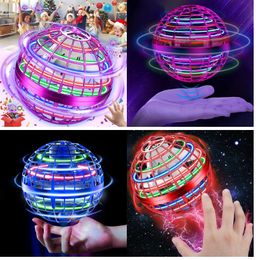 Electric/Rc Aircraft Magic Ball Fly Toy Puzzle Flying Orb Toys 2022 Cool Stuff Hover Hand Controlled Mini Drone Boomerang Spinner Wi Amxah