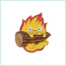 Pins Brooches Customised Brooch Enamel Pin Creative Personality Cartoon Clothing Charms Man Women Jewellery 1189 D3 Drop Deliv Dhgarden Dholn