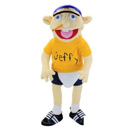 Plush Dolls 60Cm Large Jeffy Boy Hand Puppet Children Soft Talk Show Party Props Christmas Toys Kids Gift 221014 Drop Delivery Gifts Dhcw5