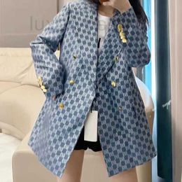 Женские костюмы Blazers Designer E-47 Fashion Women Suit Blazer Blazer Double G Spring New выпущенные топы