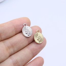 Charms Eruifa 20pcs 12mm Snake Coin Zinc Alloy Jewellery DIY Pendant Women Girl Necklace Earring Bracelet 2 Colours