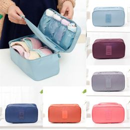 Whole Travel Storage Dividers Box Bag Socks Briefs Cloth Case Clothing Wardrobe Accessories Supplies Bra Underwear Drawer Orga255Q