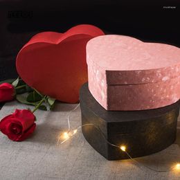 Gift Wrap Heart Shaped Box Romantic Large Love Creative High-end Red Pink Black Multi Size B0032M