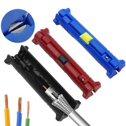 Multi-function Electric Wire Stripper Knife Rotary Coaxial Wire Cable Pen Cutter Stripping Machine Pliers Tool For Cables Puller