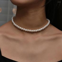 Chains PEARL Necklace Ins Fashion Sweater Chain Light Luxury Designer Jewellery Simple Dinner Accessories For Women Choker