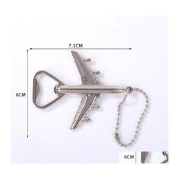 Openers Aircraft Key Buckle Beer Bottle Opener Originality Wedding Celebration Accessory Retro Small Gift Keychain Portable 1 7Lt M2 Otakq