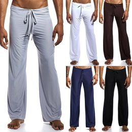 Men's Thermal Underwear Men Loose Jogging Pants Classic Sleepwear Fitness Sports Bottoms Sweatpant Pyjamas Nightwear Casual Home Trousers