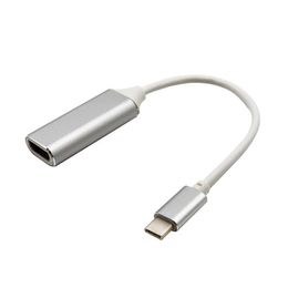 Adattatore da USBC a HDMI Cavo TV HD da TypeC a HDMI Convertitore USB 4K per PC Laptop MacBook Huawei Mate 30 Mobile Smart Cell Phone