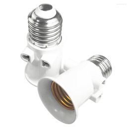 Lamp Holders E27 EU Holder Light Socket Replacement Part Home Safe AC100V 240V 4A Screw Conversion Easy Instal LED Bulb Adapter Base