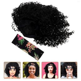 Bandanas Headband Curlywigs Lace Front Human Hair Headbands Headdress Women Decor