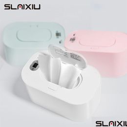 Bottle Warmers Sterilizers# Warmers Sterilizers Baby Wipe Wet Towel Dispenser S Heater Napkin Heating Box Homecar Use Mini Case 2211 Dhxbi