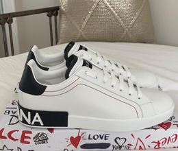 Дизайн бренда Мужские кроссовки белая кожаная телячья кожаная платформа кроссовки для обуви комфорт для обуви для интенсивных тренеров мужские ходьбы eu38-46.box