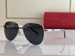 New Pilot Sunglasses for men gold green metal classic mens carti eyewear size 60 15 145 Anti-Ultraviolet america fashion Eyeglasses