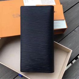 2022 Latest Mens Wallets EPI Leather Man Wallet Designer Purse Womens Purses Famous Brand Coin Bag Real Leather2696