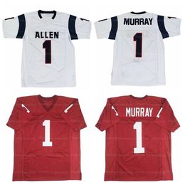 Custom Kyler Murray High School Football Jersey Ed Any Name Number White Red Size S-4xl
