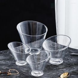 Bowls Plastic Salad Bowl Beverage& Ice Buckets Acrylic Dessert Vegetable Serving Wine Bucket Champagne