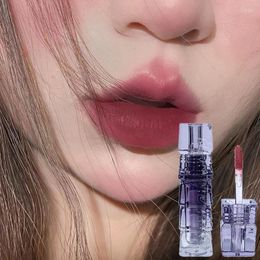 Lip Gloss 6 Colours Water Light Glass Mirror Pink Long-lasting Waterproof Moisturising Natural Whitening Korean Women's Makeup