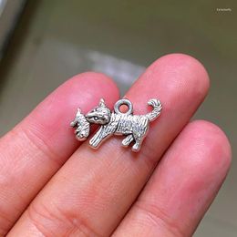 Charms 30pcs 20x12mm Dog Mom Pendants Jewelry Making DIY WomenNecklace Bracelet Handmade Craft Accessories