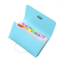 Storage Bags Accordion File Organiser Expanding Folder A6 Letter Size Paper Portable Document 13 Multi-Layer Expandable