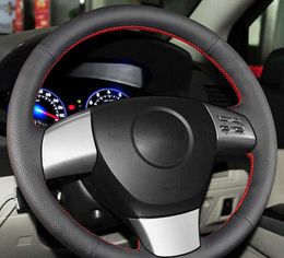 Customized Car Steering Wheel Cover Non-Slip Leather Car Accessories For Mazda 6 2009-2010 Mazda 8 2011-2015 CX-9 CX9 2007