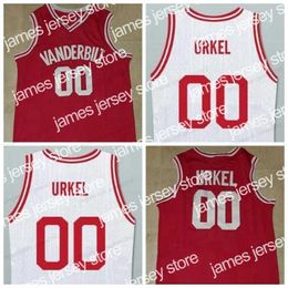 Basketball Jerseys Custom Retro Steve Urkel 00 College Basketball Jersey Men's Stitched White Red Any Size 2XS-5XL Name And Number