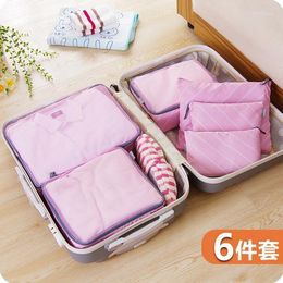 Storage Bags Travel Bag 6 Pieces/Lot Sorting Underwear Organizer Clothes Deconsolidator