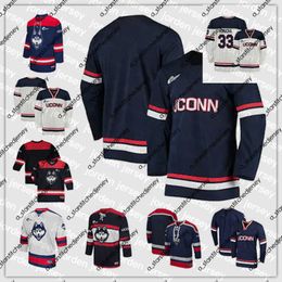 College Hockey Wears NEW College Hockey Wears 2022 NEW NCAA UCONN Huskies Stitched College Hockey Jersey 8 Carter Turnbull 14 Zac Robbins 16 Jake Flynn 17 Marc G