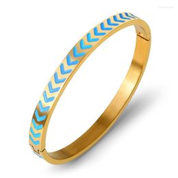 Bangle 2022 Style Simple Arrow Bangles & Bracelets For Women Punk Charm Fashion Bijoux Statement Pulseras Tiny Jewellery