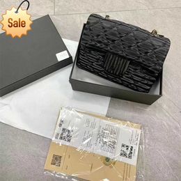 Brand Designer Shoulder Bags 2024 New Fashion Diamond-shaped Pattern Everything Cross-body Bag Portable Envelope Package Gift Box Packaging Factory Direct Sale