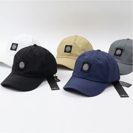 NY LA GM Moda Tasarımcı Kapağı Erişilmiş Erkek Top Kapakları Polyester Açık Hızlı Kurutma Günlük Şapka Erkekler ve Kadınlar İçin Geometrik Katı DBG MLB