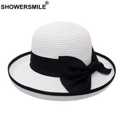 Шапочка/кепки черепа Buttermere British Style Summer Strape Hat Womens Sun Шляпа Bowknot Белый черный розовый темно -синий бежевый