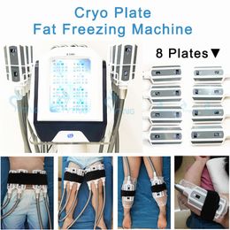 Portable Cryo Pad Machine Cryolipolysis Slimming 8 Ice Pads Sculpture Fat Freezing Body Sculpting Cellulite Reduction