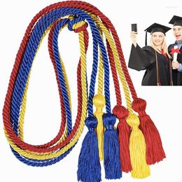 Berets Tassel Hanging Ear Decoration DIY Craft Braided Rope Drawstring 1.7M Honour Double-headed Graduation Students