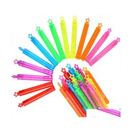 Party Decoration Mini Bubble Wands Toys For Kids Christmas Celebration Thanksgiving Year Themed Birthday Wedding Summer Outdoor Girl Dhffx