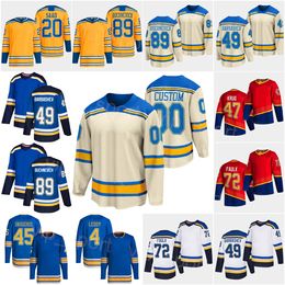 Reverse Retro 2023 Hockey 77 Niko Mikkola Jersey 6 Marco Scandella 4 Nick Leddy 89 Pavel Buchnevich 49 Ivan Barbashev 20 Brandon Saad Torey Krug Justin Faulk Stitched