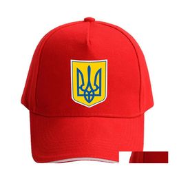 Party Hats Ukraine Baseball Cap Custom Made Name Number Team Logo Hat Ukr Country Travel Ukrainian Nation Ukrayina Flag Headgear Wh0 Dhf1G