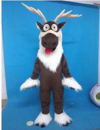 Adult Deer mascot costume Sven costume reindeer mascot costume
