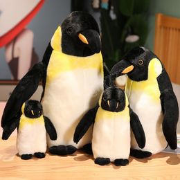 17-45cm Simulation Antarctic Penguin Plush Stuffed Soft Lifelike Animal Pillow Creative Toys Birthday Gift for Kids