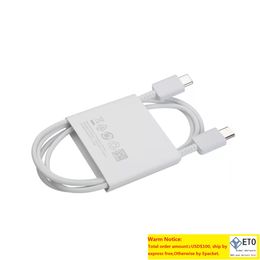 3A USB Type C To USBC Cables PD Fast Charging Charger Wire Cord For Samsung Galaxy S20 S21 Macbook Xiaomi TypeC USBC Cable