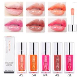 Lip Gloss Clear Crystal Jelly Long Lasting Moisturising Oil Plumping Makeup Sexy Plump Glow Tinted Plumper 6ml