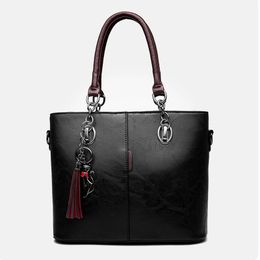 HBP Women Bag Vintage Casual Tote Fashion Women Shoulder Bags Phone Pack PU Leather handbags 1044