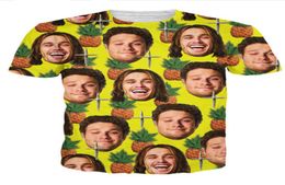Allgemeine Fashion Menswomens Summer Style Pineapple Express Funny 3D Print Casual T -Shirt DXR00886690132