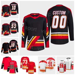 Men Kids Women Reverse Retro Hockey 88 Andrew Mangiapane Jersey 10 Jonathan Huberdeau 52 Mackenzie Weegar Tyler Toffoli Nazem Kadri Elias Lindholm Jacob Markstrom