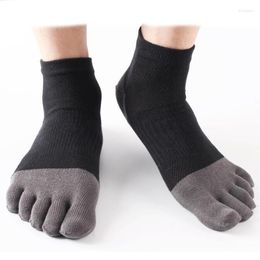 Men's Socks 5Pairs/ Lot Fashion Spring Winter Style Meias Men Women's Five Finger Cotton Polyester Breath Toe Sock