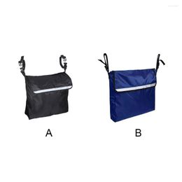 Storage Bags Electric Wheelchair Rear Bag Portable Detachable Waterproof Pouch Outdoor Backpack Organiser Accessories