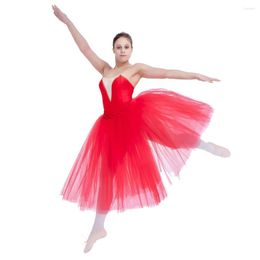 Stage Wear Retail White Light Pink Red Romantic LongTutu On A Basque Dance Tutus From Toddler To Adults