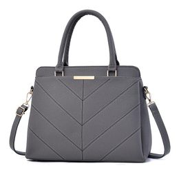 HBP handbags Purses Women Tots Bags PU Leather ShoulderBag MessengerBags Flap Bag Grey Colour 1049