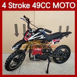 4 Stroke Mountain Mini Motorcycle 49CC 50CC Scooter Gasoline MOTO Adult Child Birthday Gifts ATV off-road vehicle Superbike Racing Motorbike Boy Girl Toy Dirt Bike