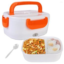 Dinnerware Sets Fast Heating Container Travel Car Work Bento Box 12V 220V EU Plug Portable Electric Heated Lunch